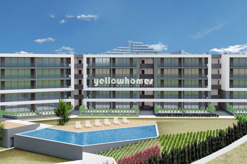 Apartamentos T3 novos com piscina comum perto de Portimao e praias